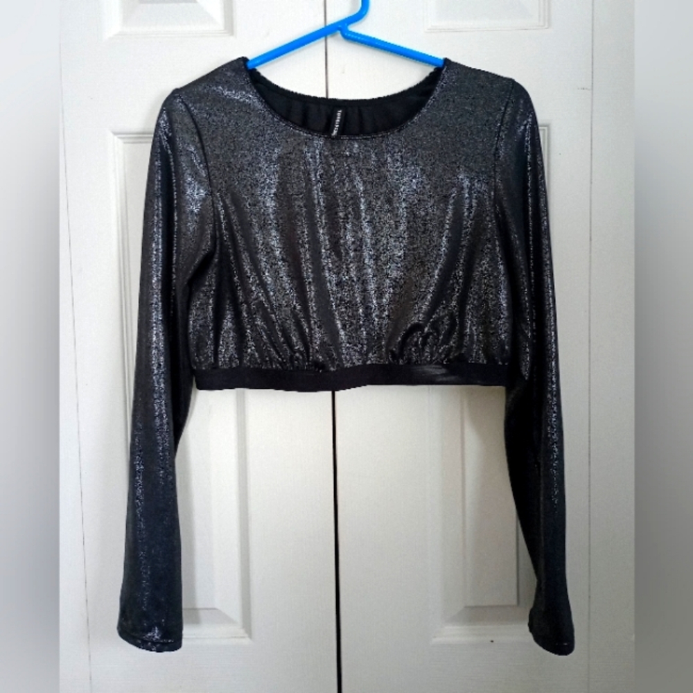 Shimmer Crop Top